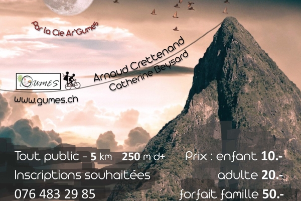 Rando-Conte en musique sous la pleine lune